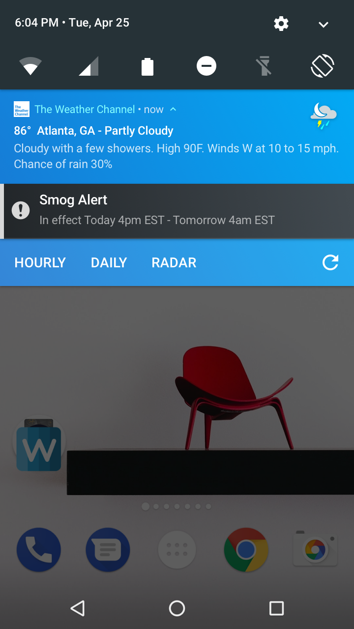 IBM · Severe Weather Alerts