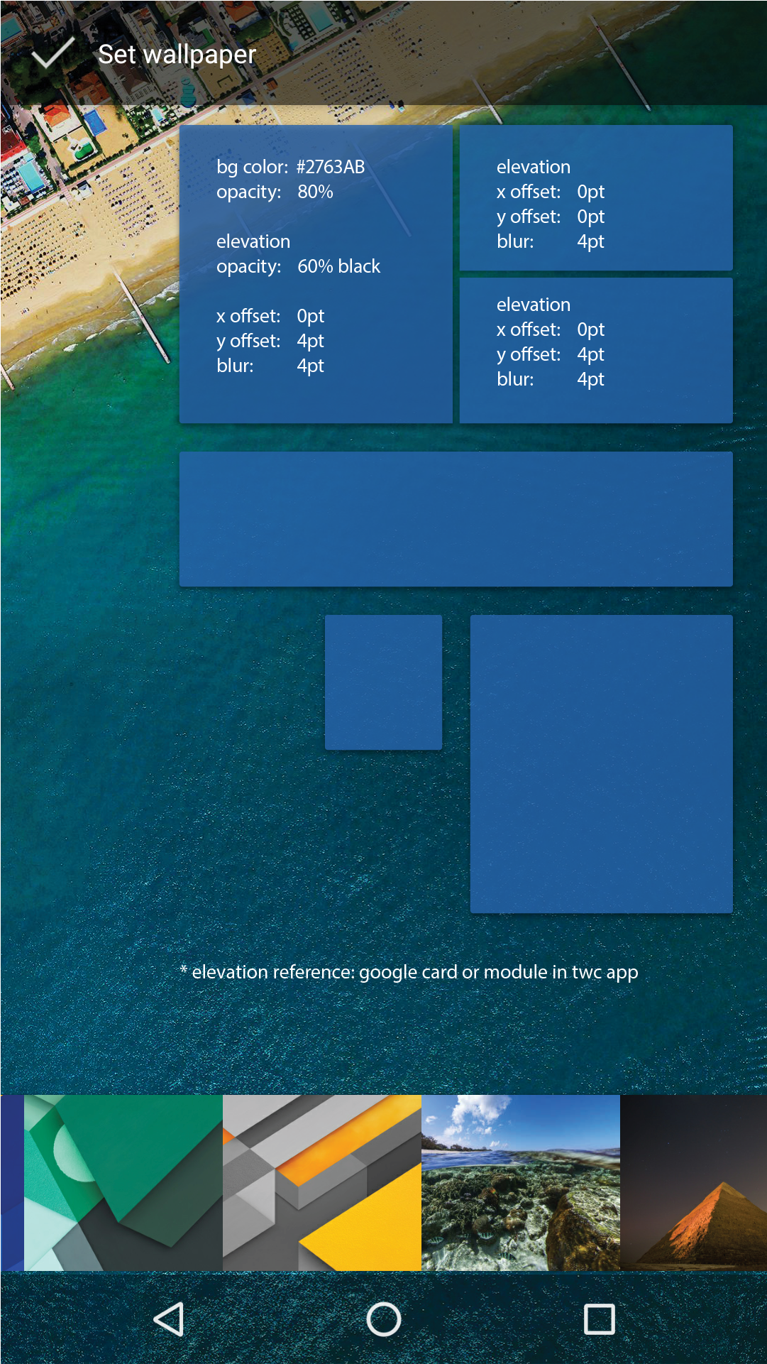 What the widget audit required — frame 8
